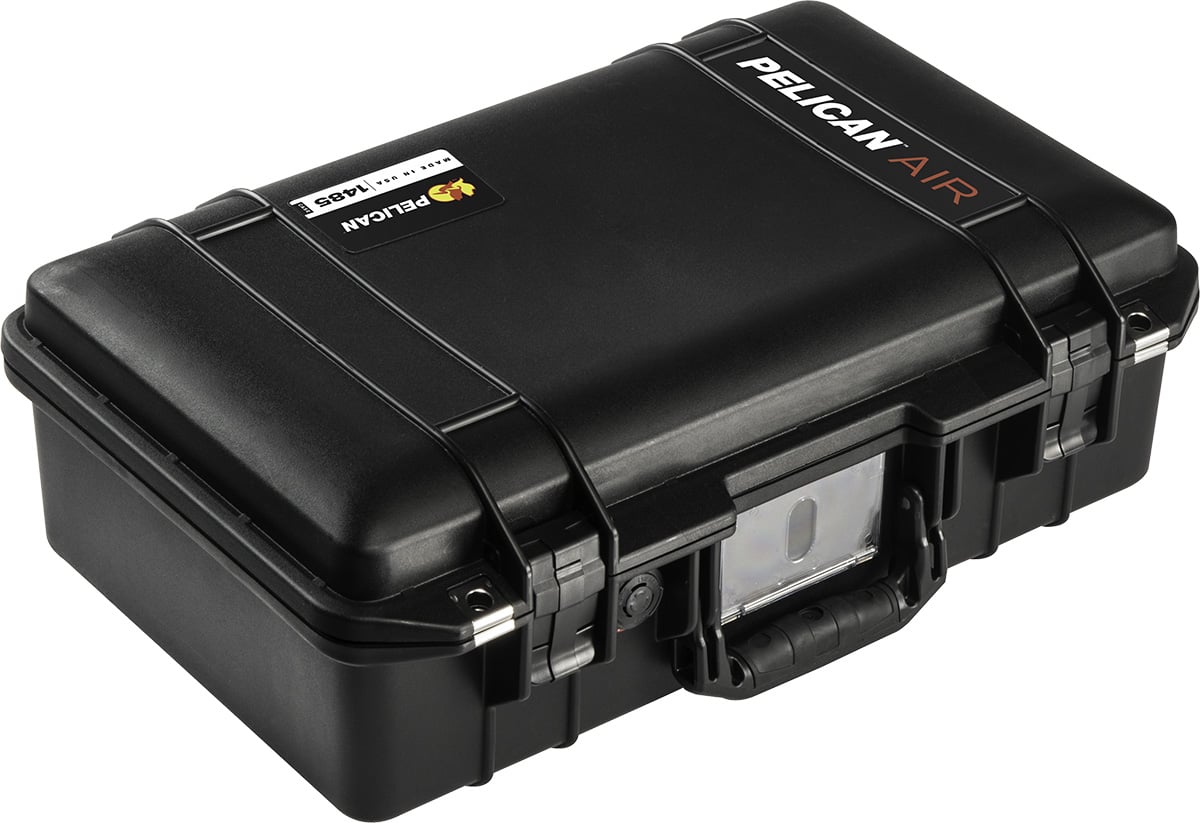 Air Case with Interior Foam, Black