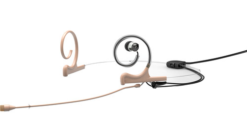 d:fine Omni In-Ear Broadcast Headset, 2-Ear Mount, 1-In-Ear Monitor, Beige