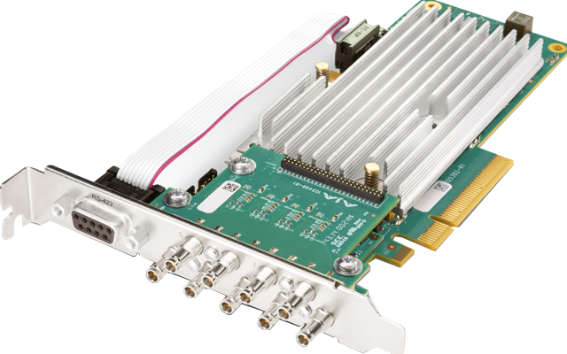 8-lane PCIe 2.0, 8 x SDI, Fanless Version with No Cables