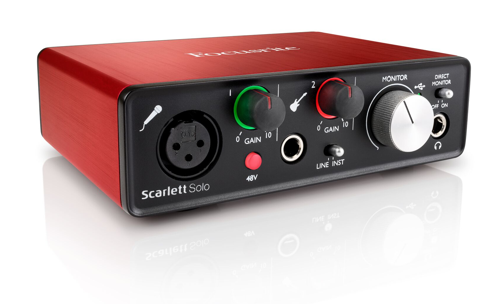2x2 USB 2.0 Audio Interface