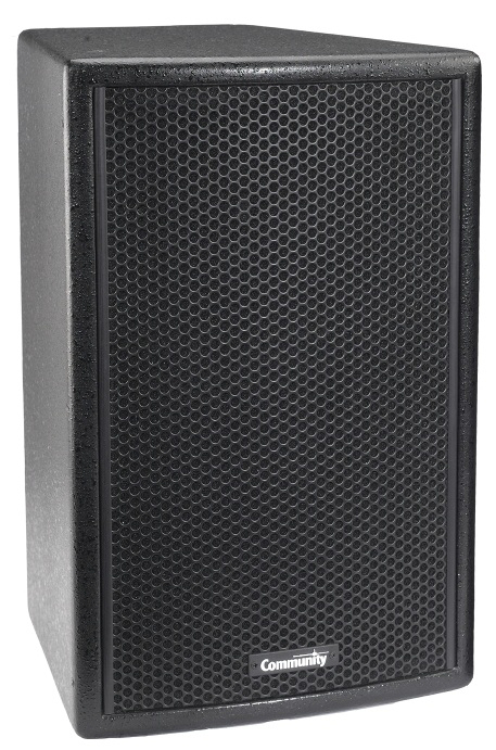 Two-Way Full-Range Compact Loudspeaker System, Low Impedance, 8-Inch 90 X 70, White