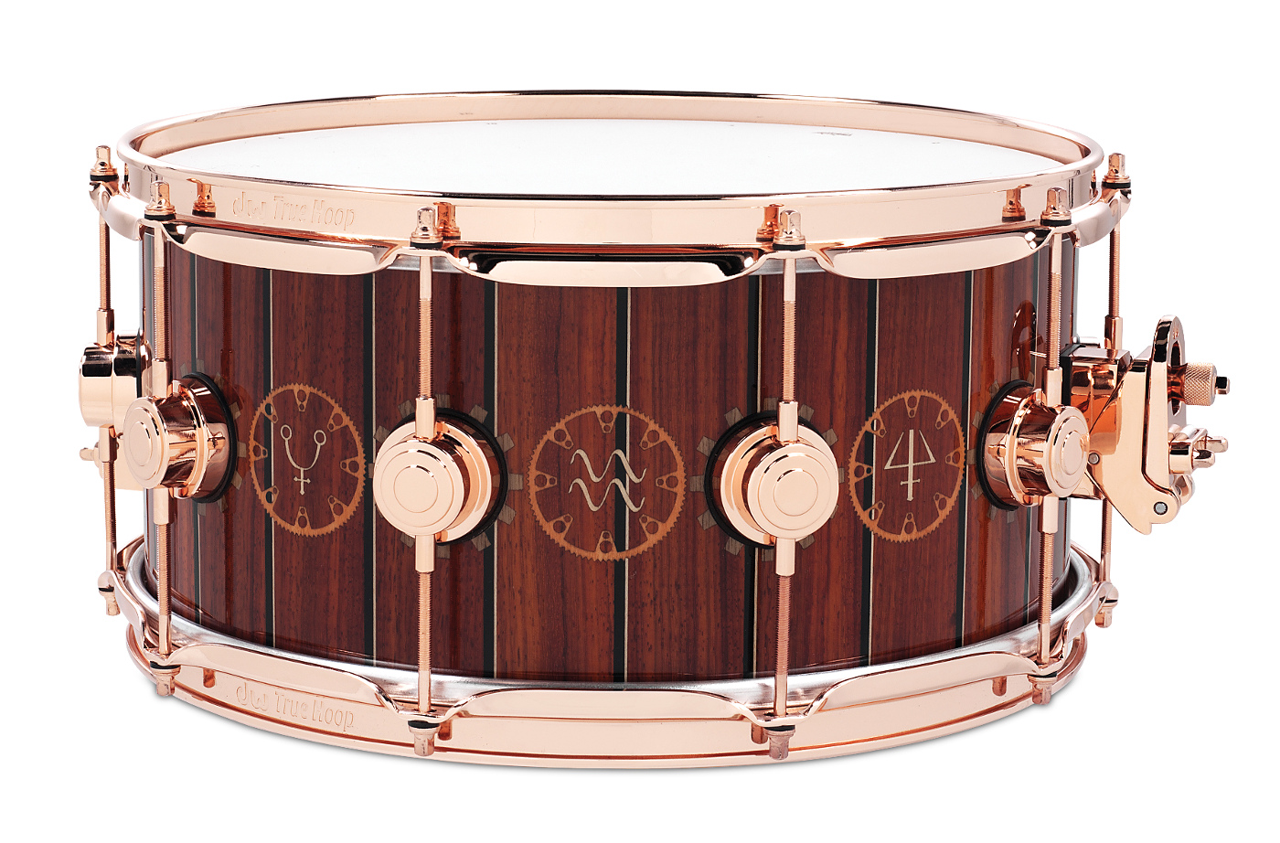 6.5x14" "The Time Machine" Neil Peart Rush Icon Series Snare Drum