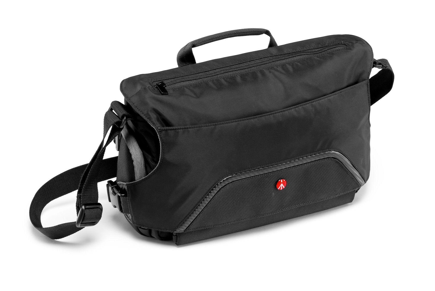 Small Black Active Messenger Bag for DSLR/CSC