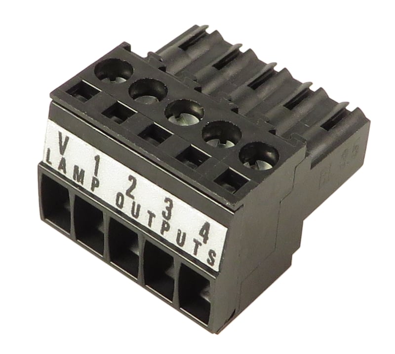 TBLK 5F 3.5mm Plug Connector