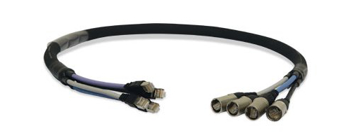 25 ft 4-Channel CAT5e Ethernet Snake