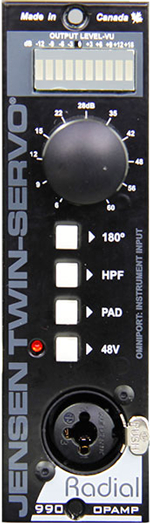 Mic preamp, Jensen 990 Opamp, Dual Jensen Transformers