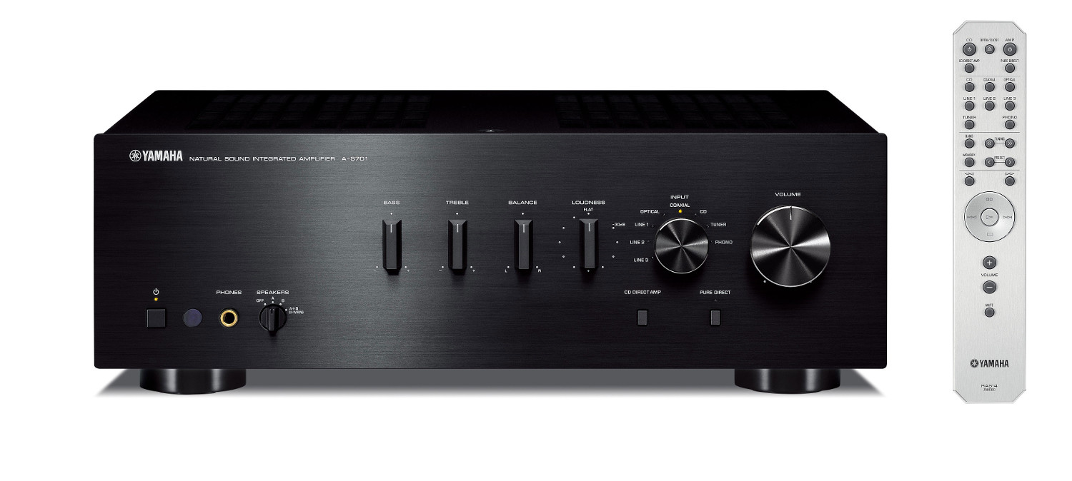 Integrated Hi-Fi Amplifier, Black