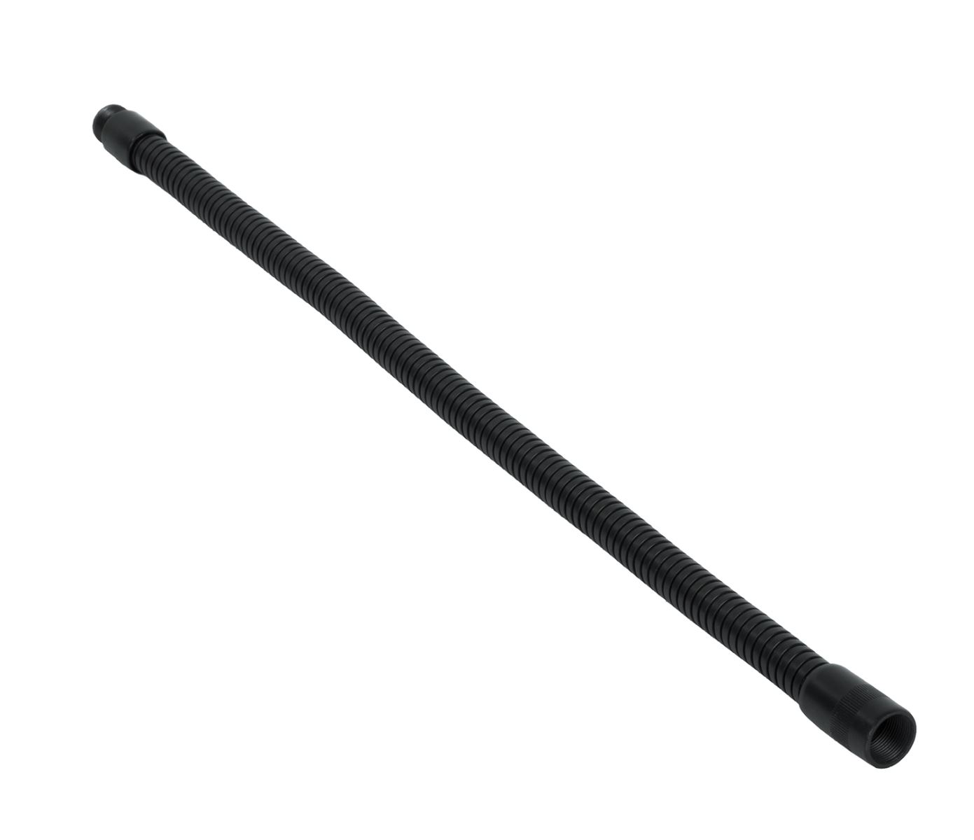 Frameworks 19" Solid Steel Gooseneck with Black Finish
