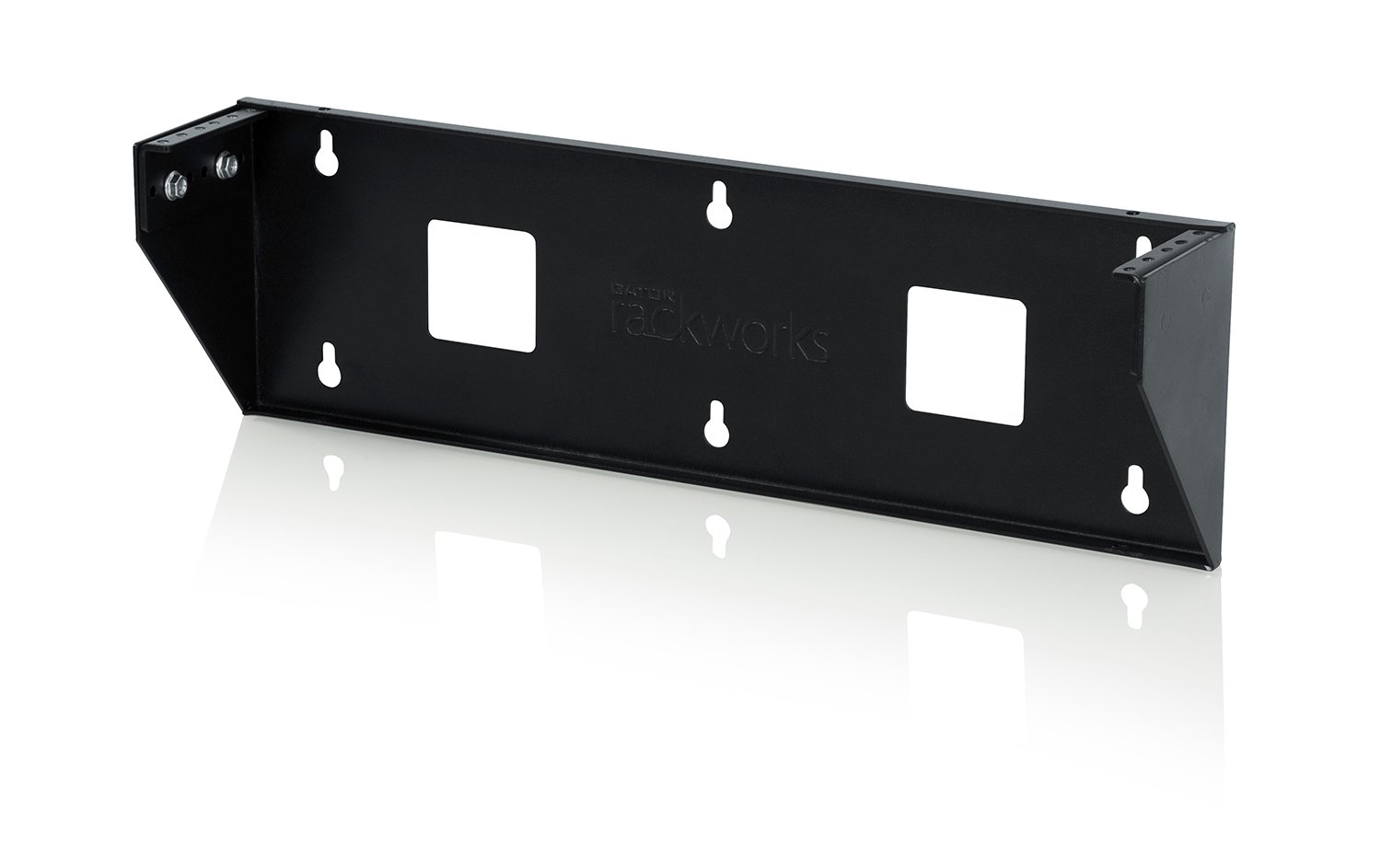 2RU Vertical Metal Wall Rack