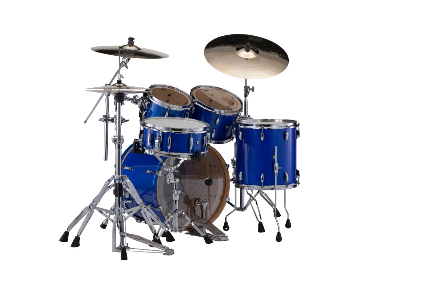 4-Piece Session Studio Classic Shell Pack, Sheer Blue Finish