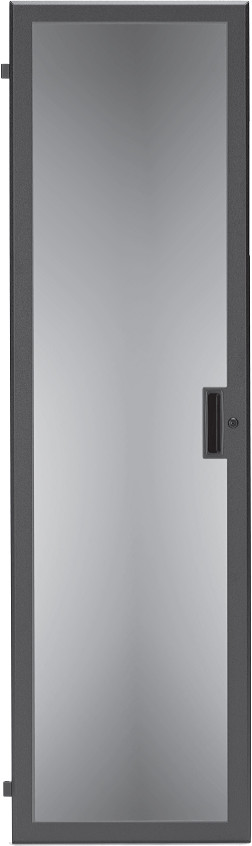 Plexiglass Front Door for 24 Space Rack, Rear-Style Lock