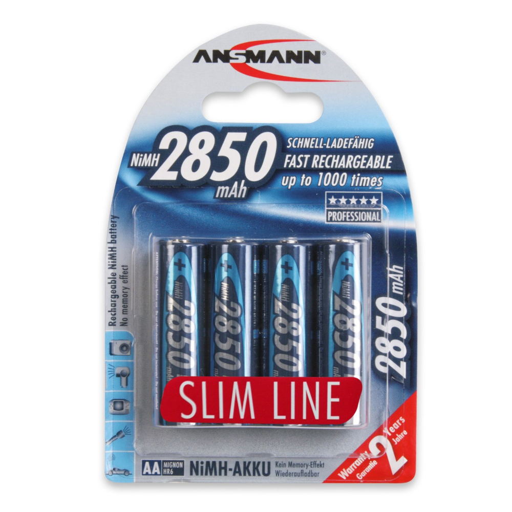 AA Rechargeable Cells, 4 Pack