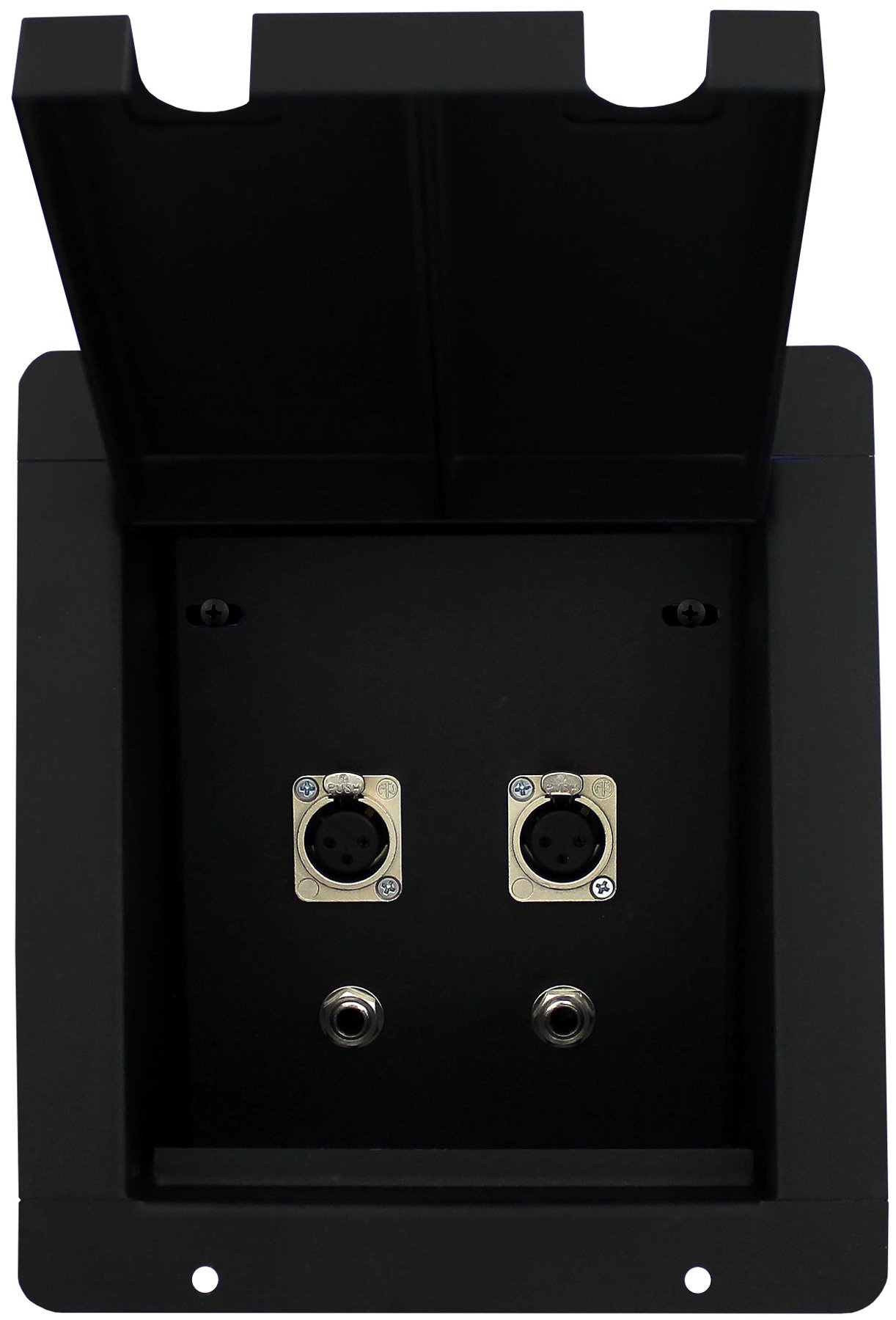 Sound Pocket with 2-XLRF and 2-TS Connectors