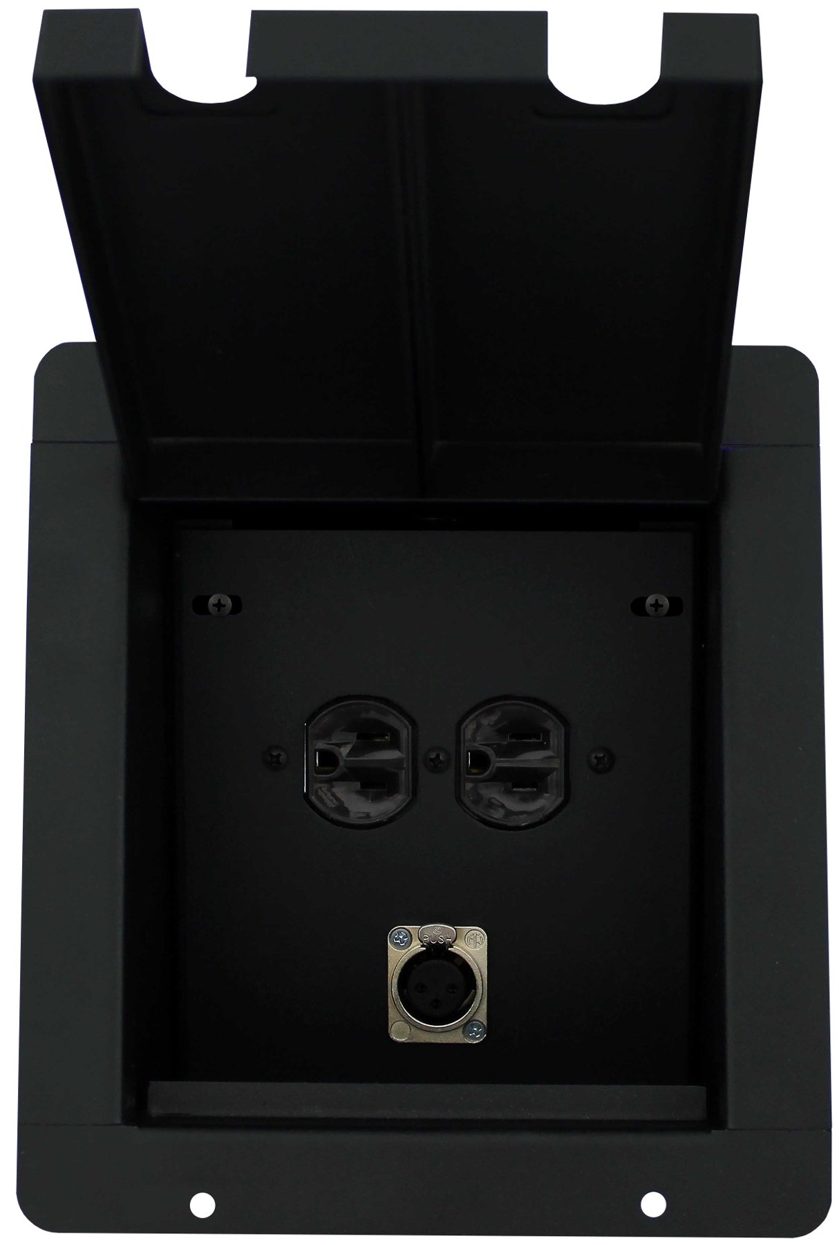 Pro Co Sound Pocket with 1-XLRF and 1-Duplex AC Connectors