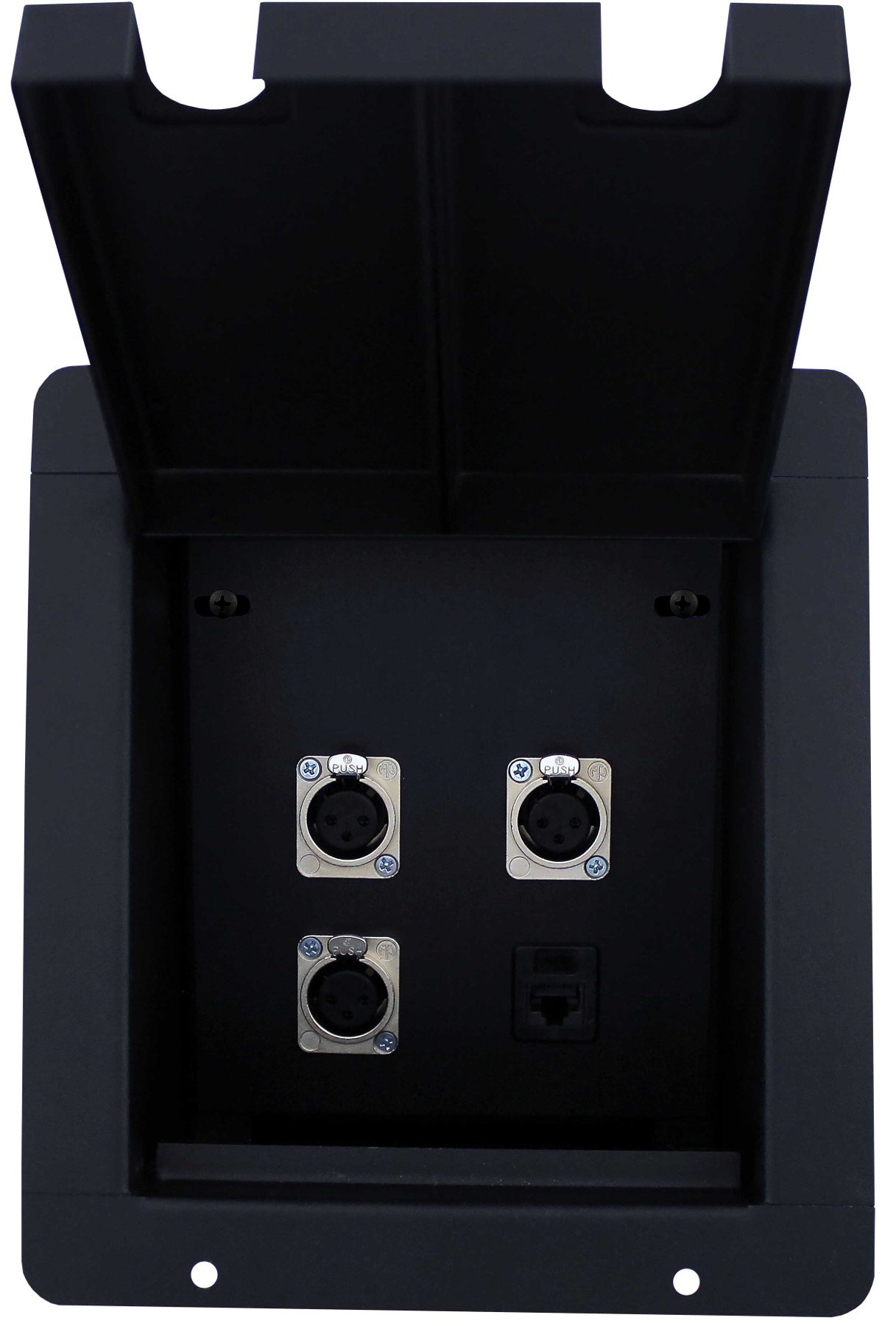 Pro Co Sound Pocket with 3-XLRF and 1-Ethercon Connectors