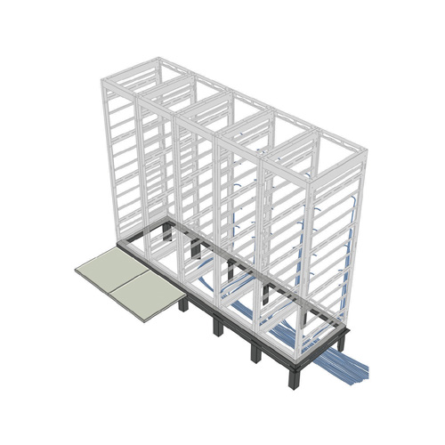 5-Bay Riser Base for MRK Series 26" Deep Racks