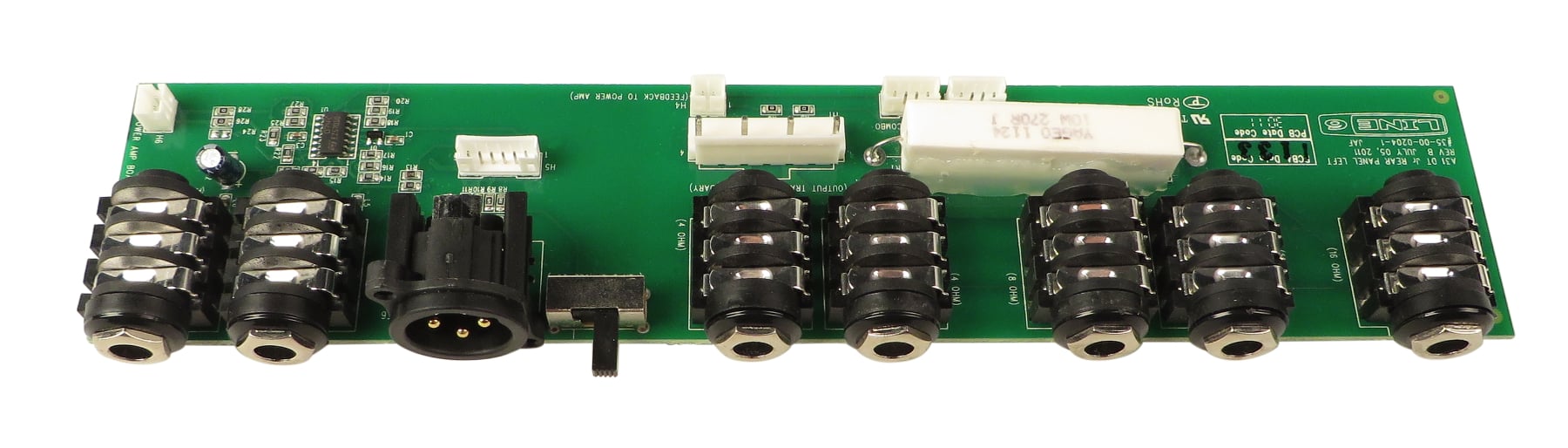 Back Panel PCB Assembly for DT25