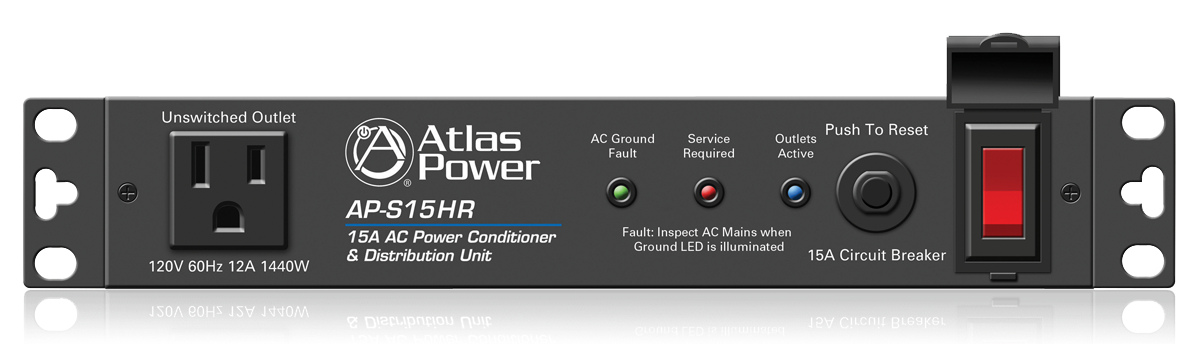 15A Half Width Rack Power Conditioner
