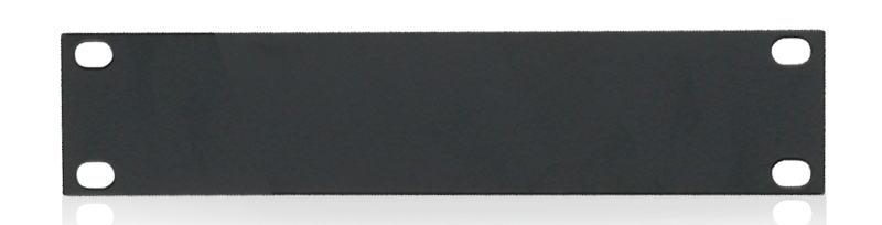 1RU Half Rack Solid Economy Blank Panel