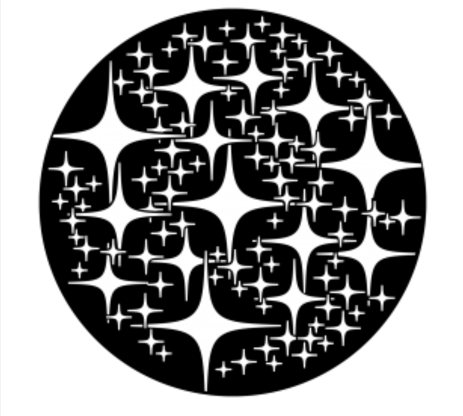 Fairy Dust Steel Gobo