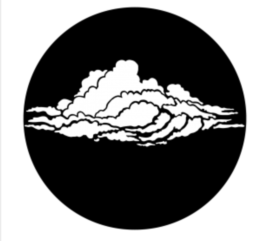 Full Clouds Steel Gobo