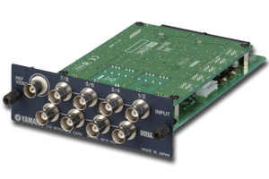 8 channel AES/EBU format I/O with REF VIDEO Input