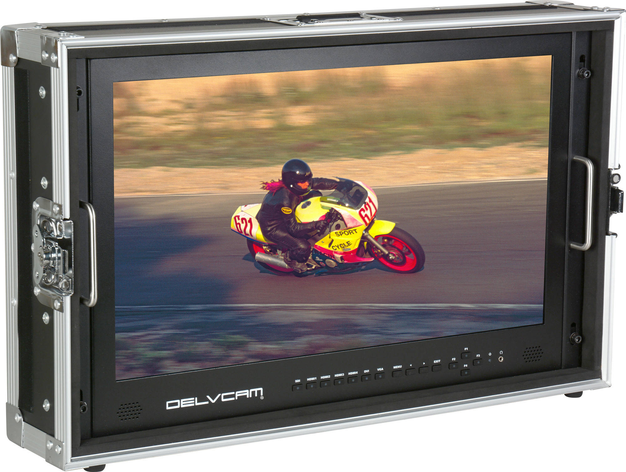 4K UHD HDMI Multi-Format Quad, LED Broadcast Monitor