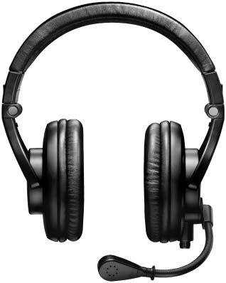 Dual-Sided Broadcast Headset, Without Cable