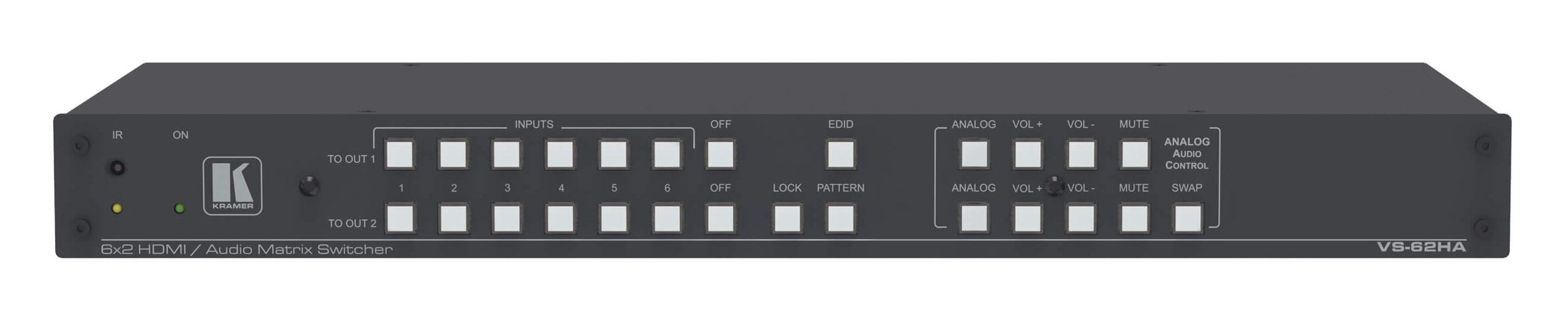 6x2 4K UHD HDMI/Audio Automatic Matrix Switcher