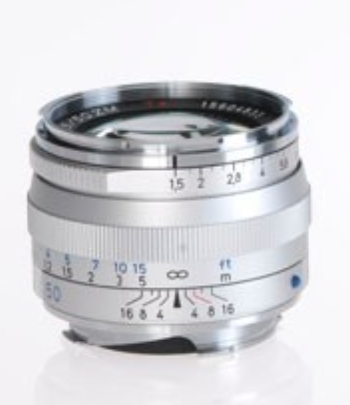 Silver C-Sonnar T* 1.5/50 ZM Lens