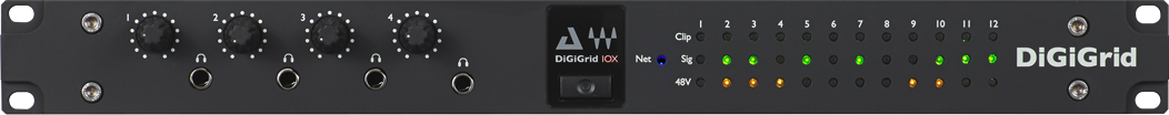 12x6 I/O Interface with 4 Headphone Outputs