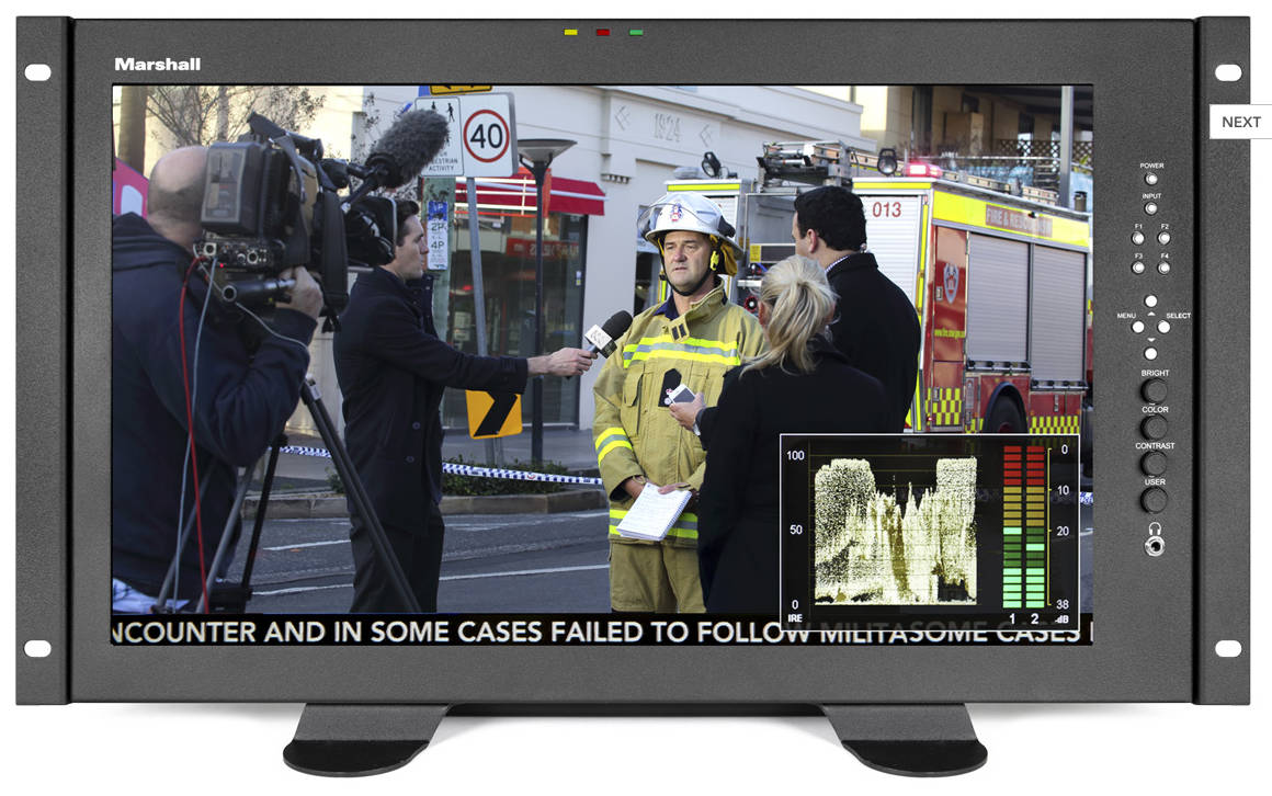 17" LCD Desk Top Monitor with HDMI and 3G Input