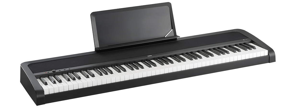 88-Key Digital Piano with Weighted Hammer Keyboard Action, Black