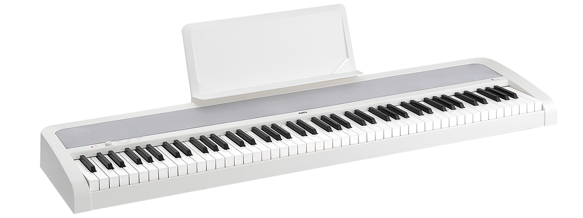 88-Key Digital Piano with Weighted Hammer Keyboard Action, White