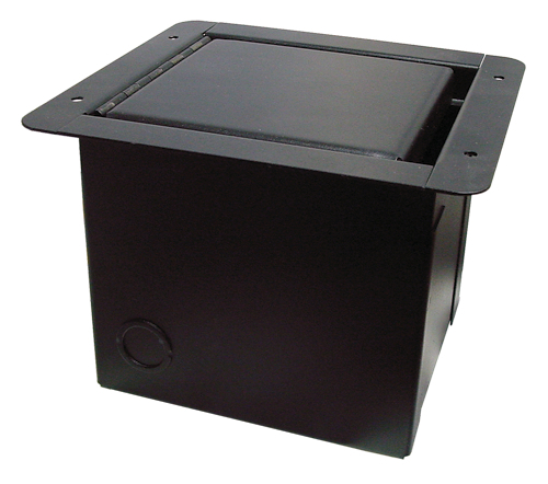 Mini Floor Box with 3/8" Gap/Slot Lid