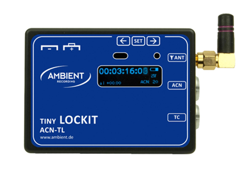 Tiny Lockit Synchronizer for Video Cameras and Audio Recorders