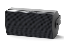 High Output Dual 8-Inch Two-Way 120 x 60 Installation Loudspeaker, 70V/100V, Weather-Resistant, Grey