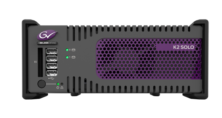K2 Solo 2-Channel 3G SD/HD Portable Server
