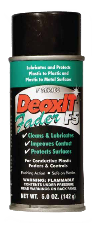 DeoxIt FaderLube F5 5% Solution Spray