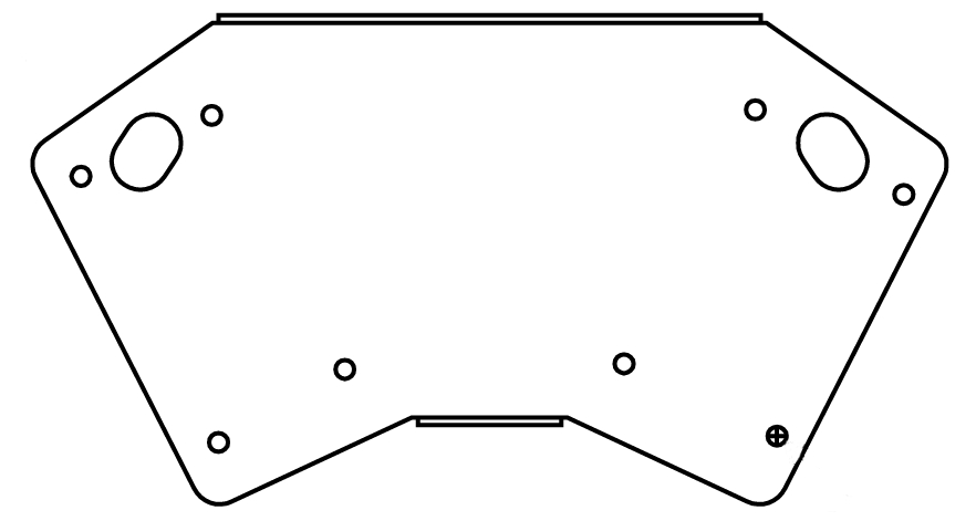 Horizontal Array Kit, White (Requires Mb200 or Mb200W)