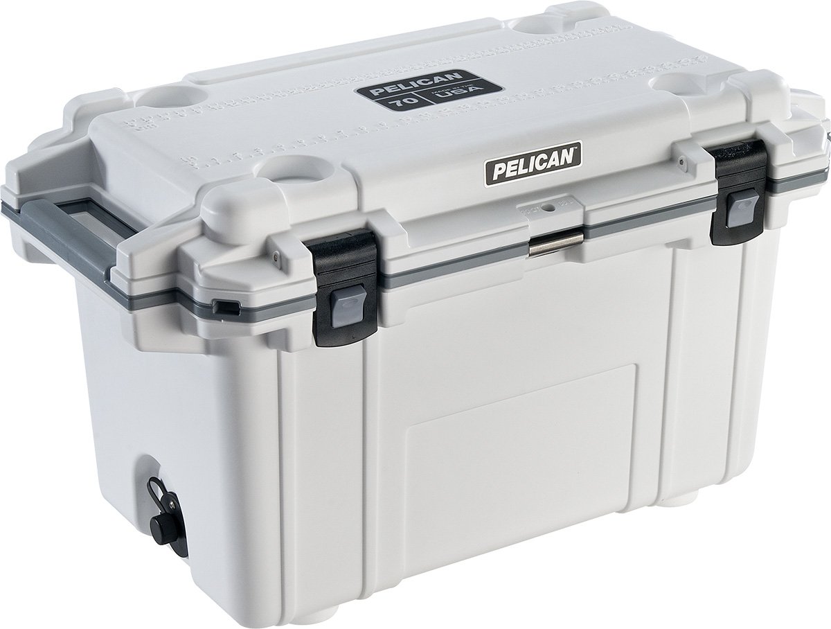 Elite Cooler in White/Gray