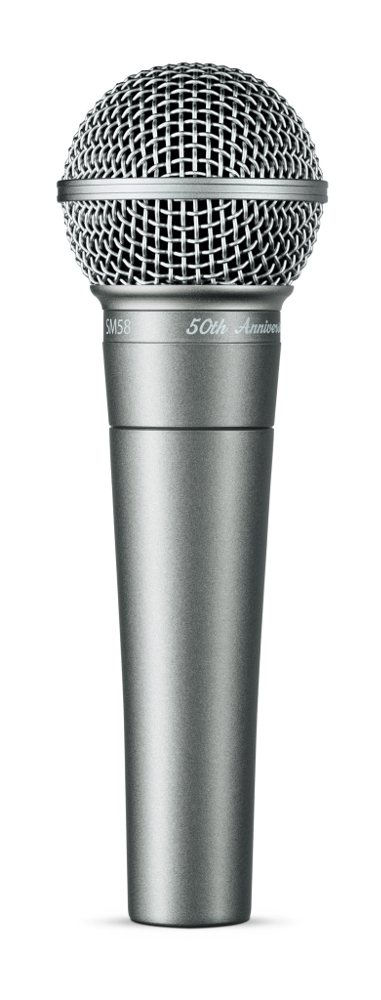 50TH Anniversary SM58 Dynamic Cardioid Vocal Microphone
