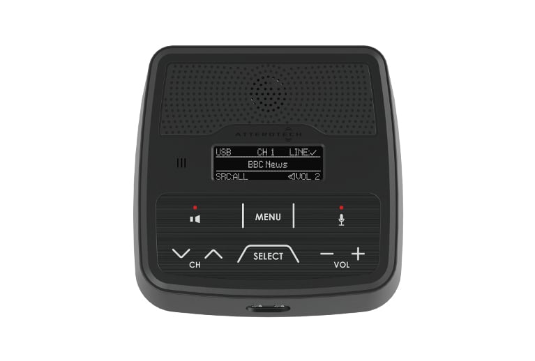 Dante Network Monitor With 64 Dante Audio Channels, With USB Soft-Conferencing Device