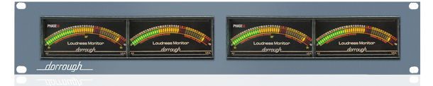 Two 12-A Meters Mounted into a Standard Rack
