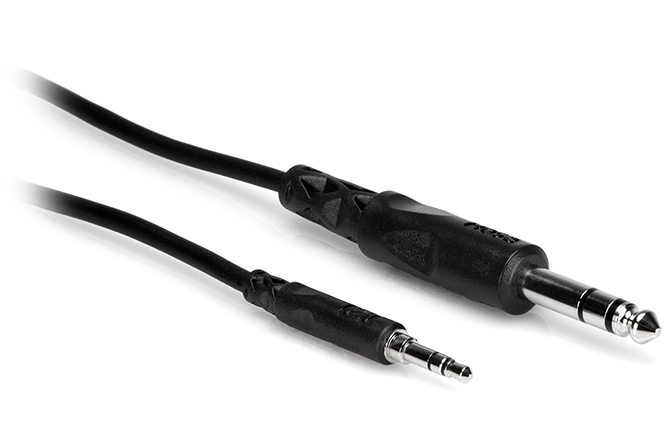 3ft Stereo Interconnect Cable, 3.5mm TRS to 1/4" TRS