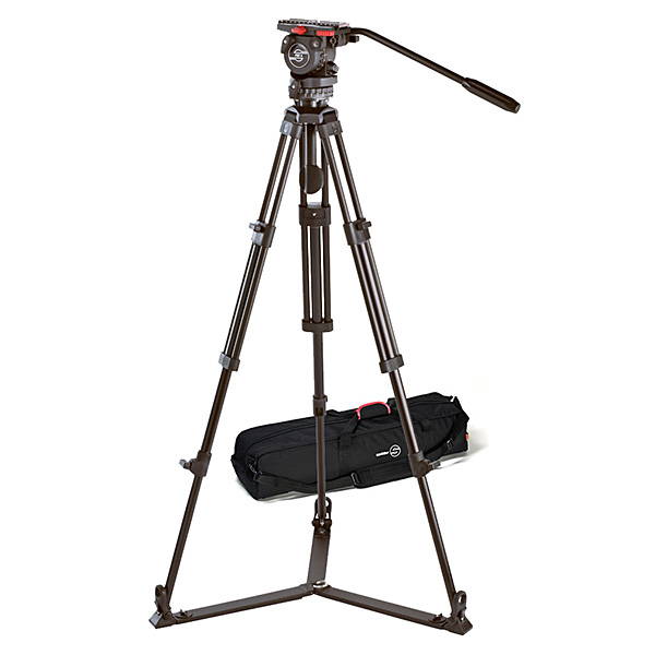 Fluid Head FSB 4 System with Ground Spreader and Padded Bag