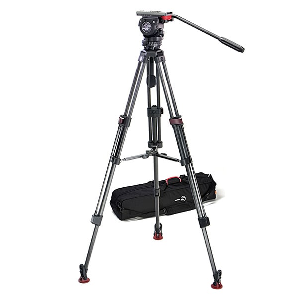 Fluid Head FSB 6 System with Mid-Level Spreader and Padded Bag