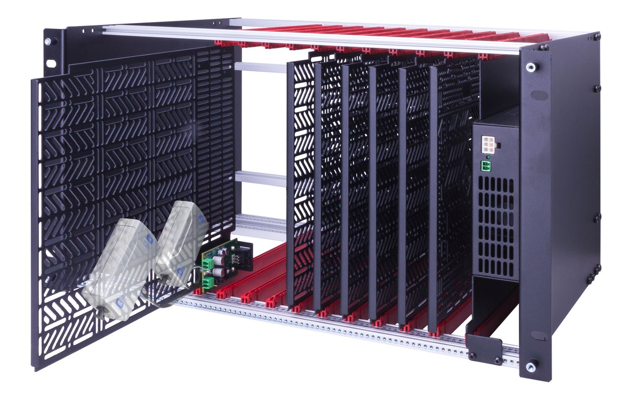 6RU Kit with (1) Chassis, (6) Modules, and a 250W Power Supply