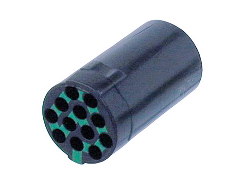 miniCON Female Insert for up to 12 Contacts