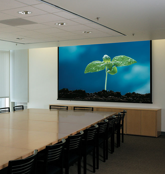 Rolleramic Electric Projection Screen